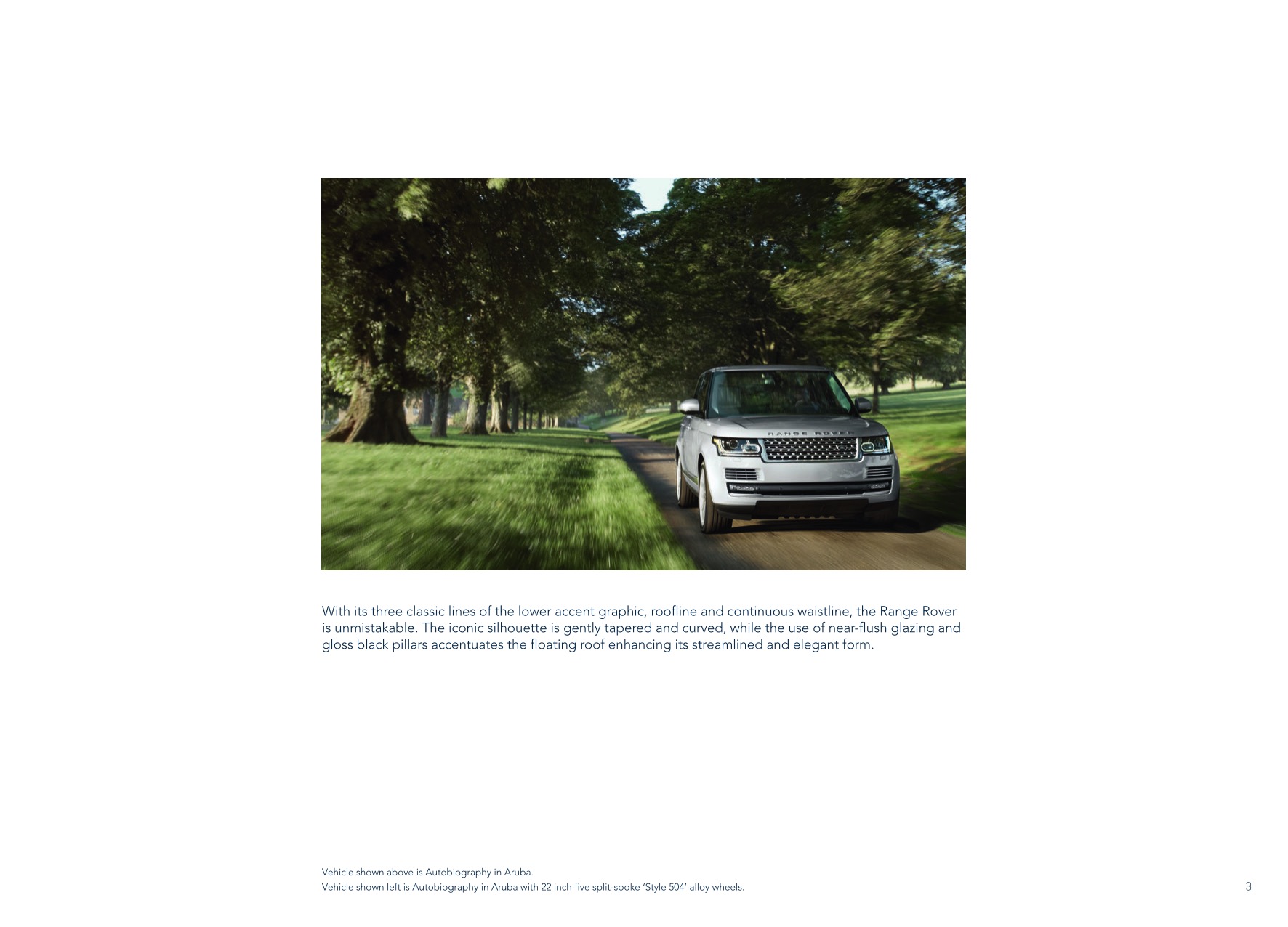 2015 Range Rover Brochure Page 33